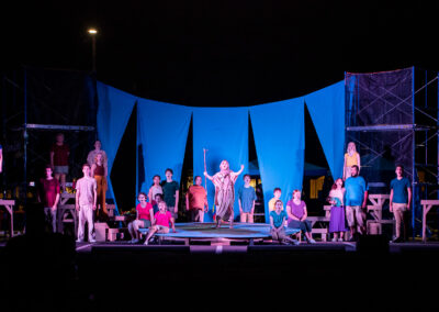 Scene from Children of Eden: The Company Sings with Eve at the End of Act One